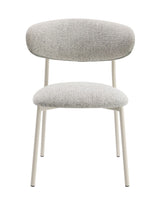 Kalam - Fabric Side Chair (Set of 2) - Light Gray - Chair Sets - Alpine Outlets