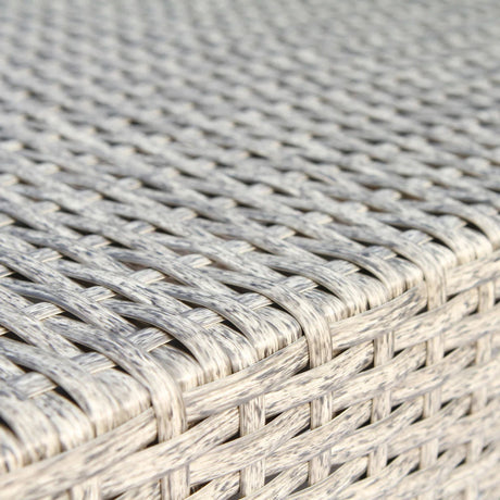 Outdoor Sectional Set With Cushions, Reversible Modular Design, Weather Resistant - Gray Mix