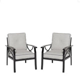 Patio Furniture Set & Coffee Table And Cushions For Backyard
