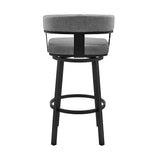 Cohen - Swivel Bar Stool - Black Finish