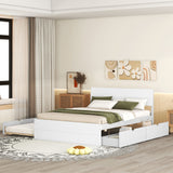 Modern Bed Frame With Headboard And Footboard