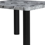 Square Frame Dining Table - Gray