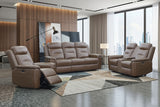 Keldon - Reclining Console Loveseat