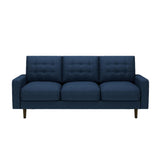 3 Seat Sofa Couch With Tufted Back Upholstered Couch For Living Room