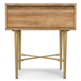 Fallon - End Table With Drawer - Natural