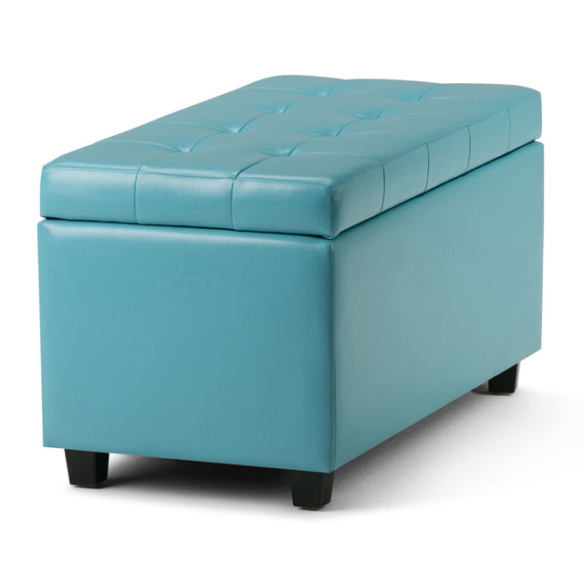 Cosmopolitan - Upholstered Storage Ottoman - Storage Ottomans - Alpine Outlets