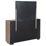 Gibbons - 6 Drawer Dresser And Mirror Set - Brown