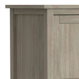 Warm Shaker - TV Media Stand Handcrafted - Light Brown