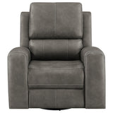 Boyce - Triple Power Swivel Recliner With Independent Adjustments