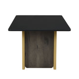 Small Square Coffee Table With End Table (Set of 2)