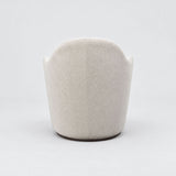 Cocoa - Swivel Barrel Chair With 360° Rotation - Ivory