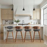 Fox - Mid-Century Counter Stool