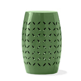 Outdoor Side Table With Barrel Shape