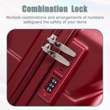 Spinner Luggage Set With Combination Lock