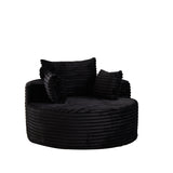 Modern Single Sofa With Backrest Pillow For Living Room
