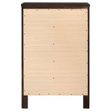 Payton - 5 Drawer - Cappuccino