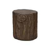 Contemporary Round Accent Table, Indoor / Outdoor