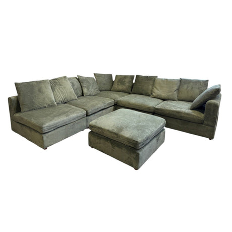 6 - Piece Corduroy Modular Sectional (ID N583214) - Furniture available at Alpine Outlets in Denver