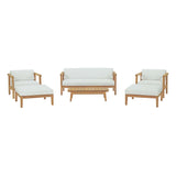 6 - Piece Outdoor Patio Teak Furniture Set - Outdoor available at Alpine Outlets in Denver