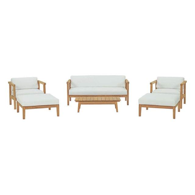 6 - Piece Outdoor Patio Teak Furniture Set - Outdoor available at Alpine Outlets in Denver