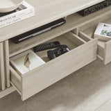 60 Inch Elegant Slatted TV Stand - TV Stands available at Alpine Outlets in Denver