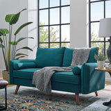60 - Inch Revive Upholstered Fabric Loveseat - Loveseats available at Alpine Outlets in Denver