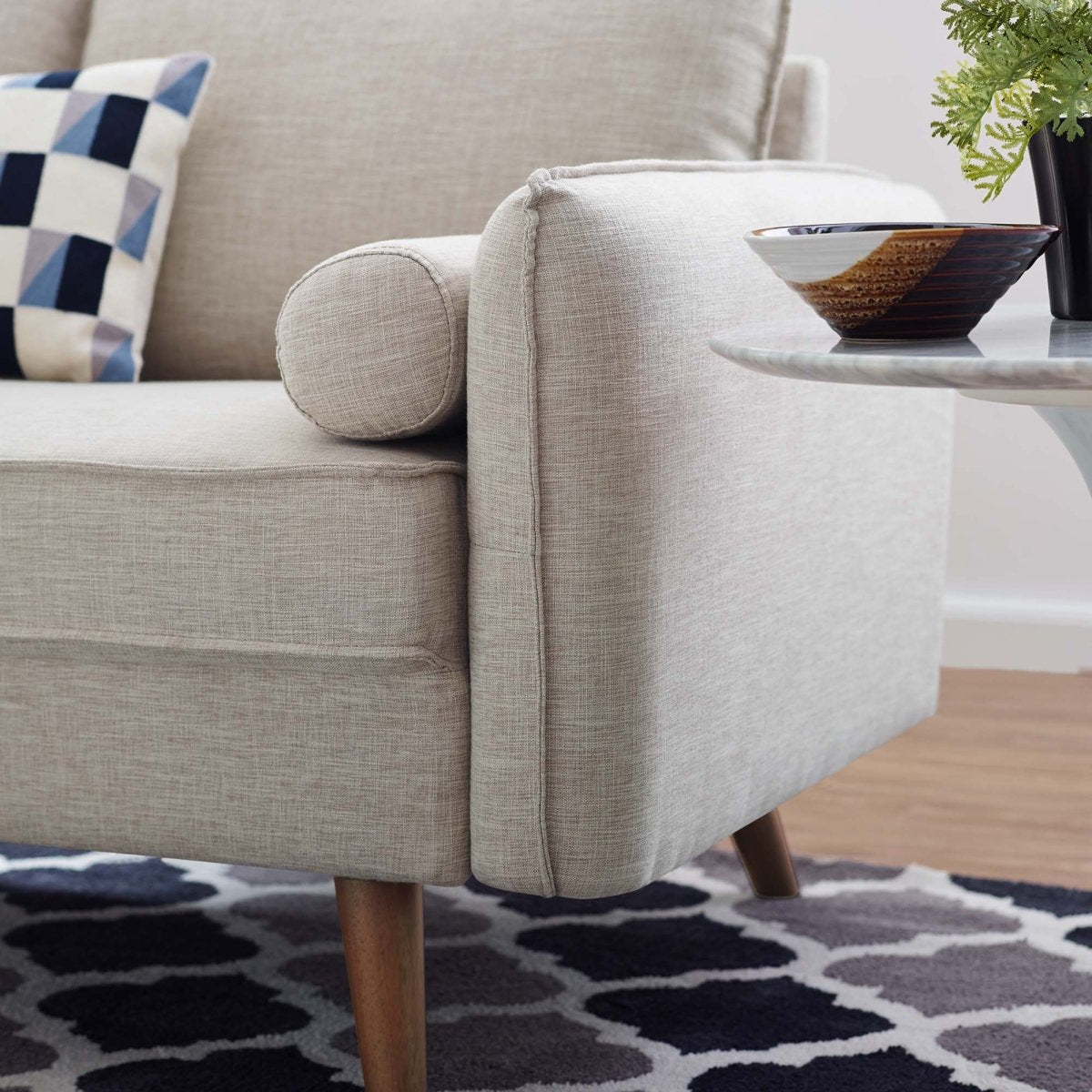 60 - Inch Revive Upholstered Fabric Loveseat - Loveseats available at Alpine Outlets in Denver