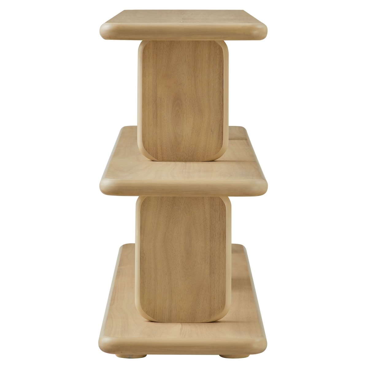 60" Sculptural 2 - Tier Low - Profile Bookshelf - Bookcases available at Alpine Outlets in Denver