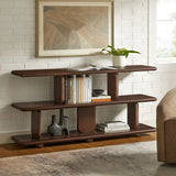 60" Sculptural 2 - Tier Low - Profile Bookshelf - Bookcases available at Alpine Outlets in Denver