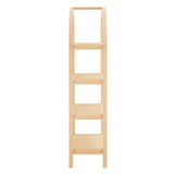 60" Tall Arched Sculptural Pine Wood Bookshelf - Bookcases available at Alpine Outlets in Denver