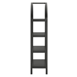 60" Tall Arched Sculptural Pine Wood Bookshelf - Bookcases available at Alpine Outlets in Denver