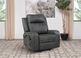 Raelynn Upholstered Power Lift Recliner Chair - Grey