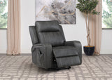 Raelynn Upholstered Power Lift Recliner Chair - Grey