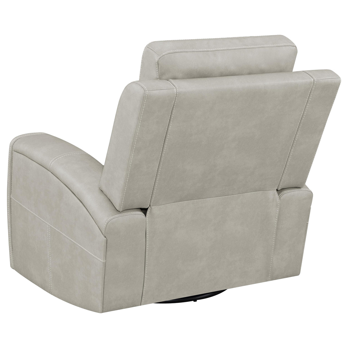 Brickston Triple Power Swivel Glider Recliner in Grey
