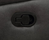 Lawrence Upholstered Reclining Sofa Charcoal
