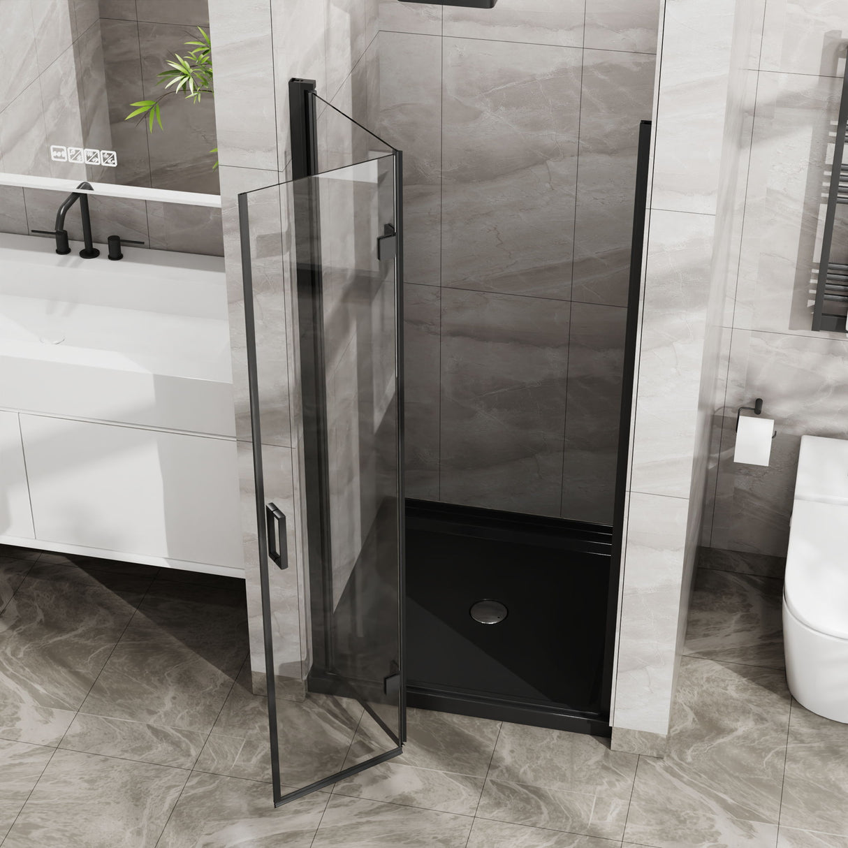 Goodyo - Frameless Glass Shower Door Bifold
