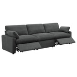 Collins Modular Power Sofa in Dark Grey