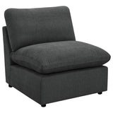 Collins Modular Power Sofa in Dark Grey