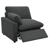 Collins Modular Power Sofa in Dark Grey