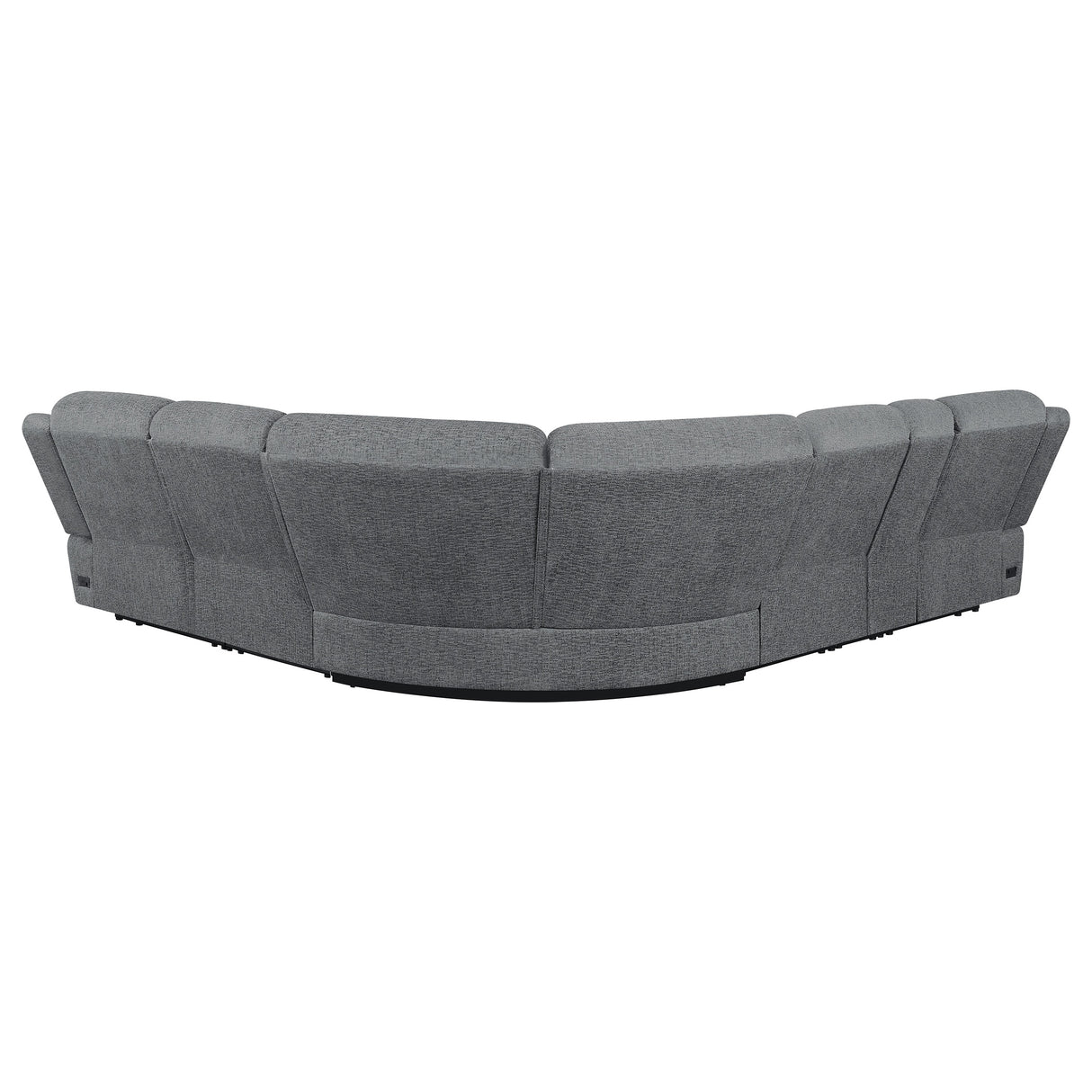Bahrain 6-Piece Power Reclining Sectional Charcoal