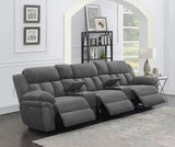 Bahrain 5-Piece Power Home Theater Seating Charcoal