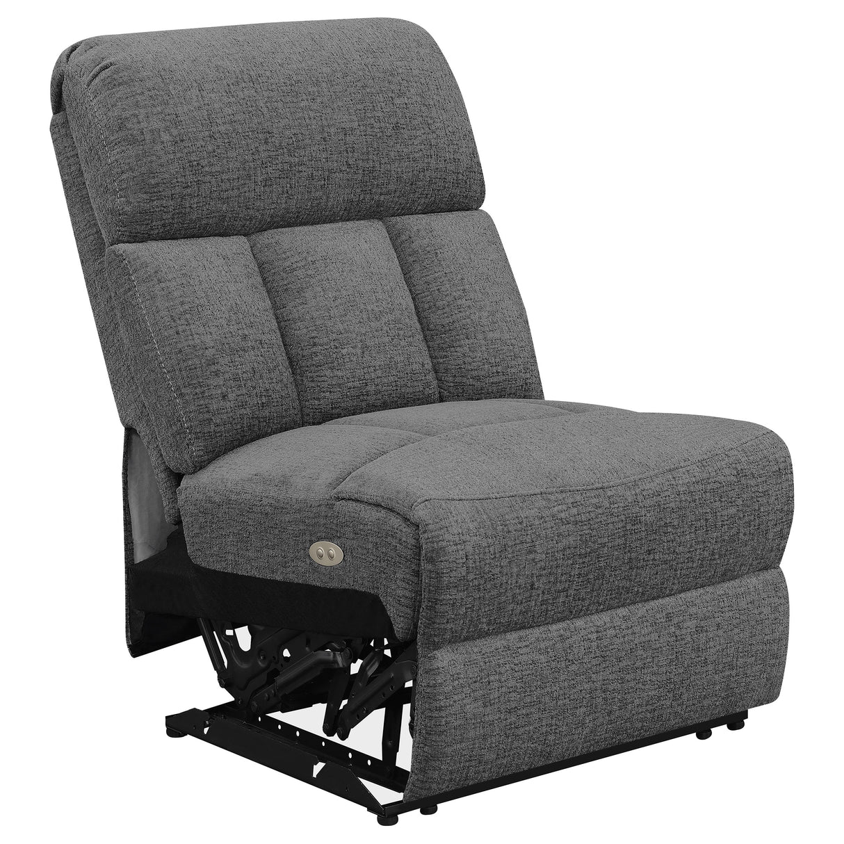 Bahrain 5-Piece Power Home Theater Seating Charcoal