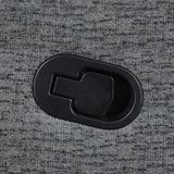 Bahrain Upholstered Motion Sofa in Charcoal