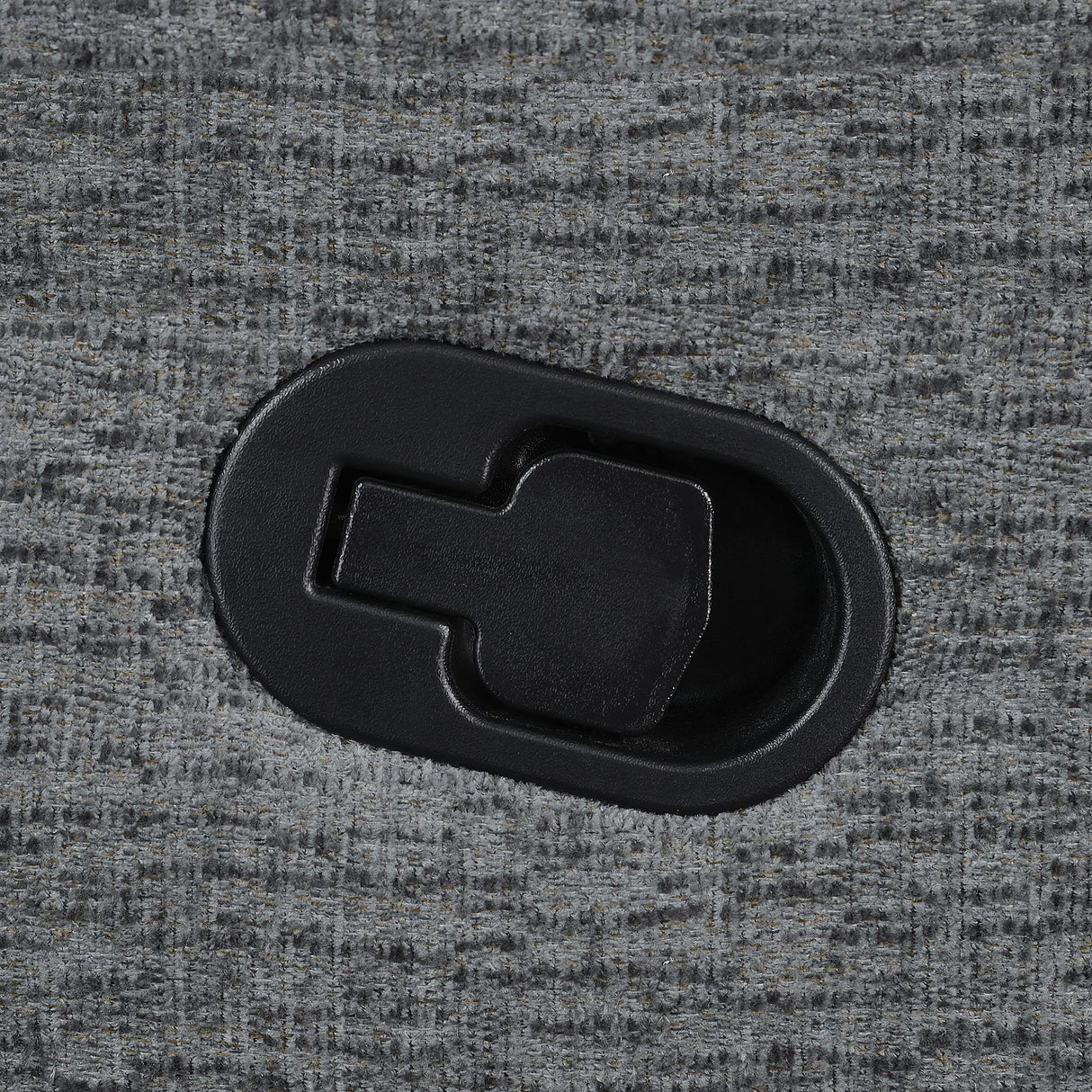 Bahrain Upholstered Glider Recliner - Charcoal