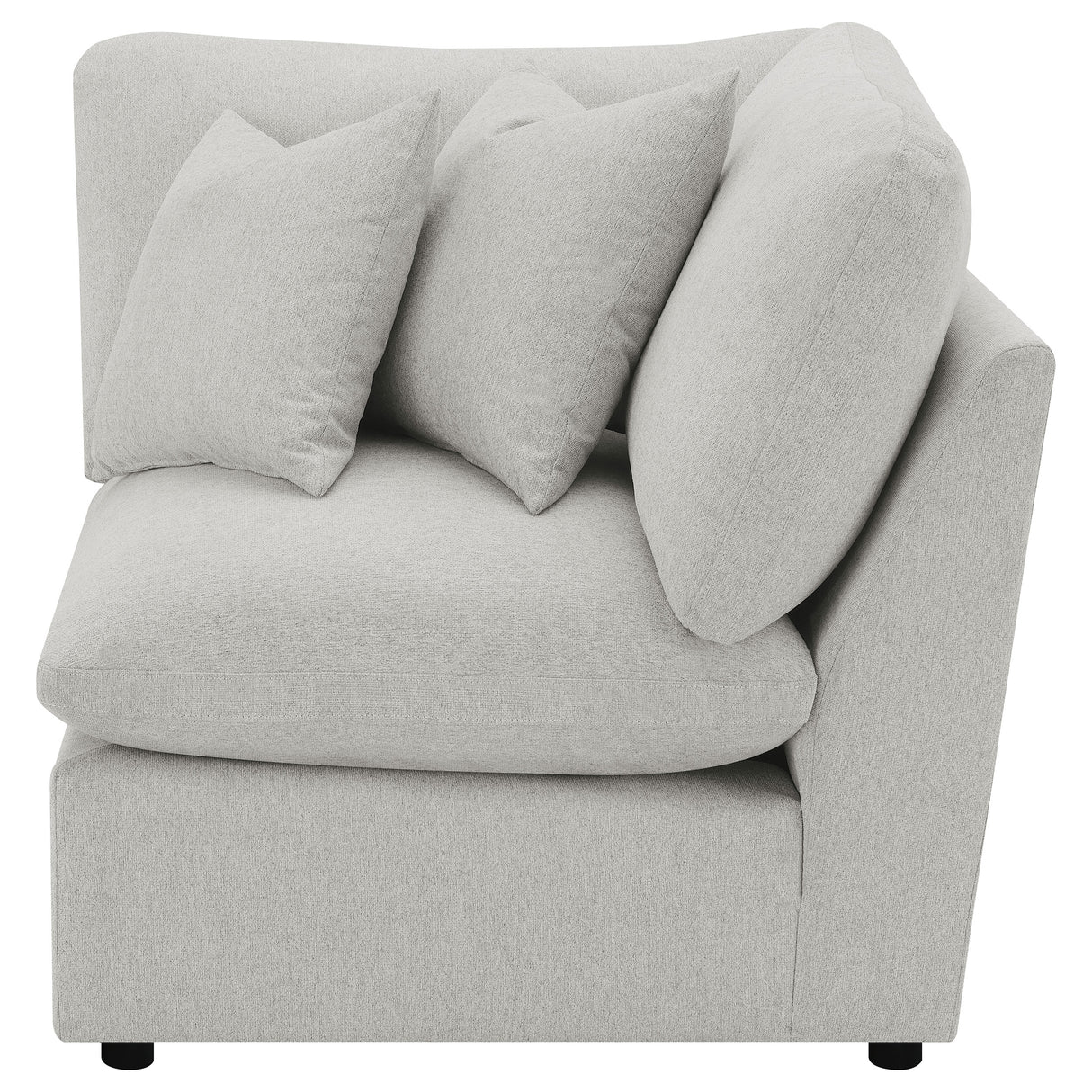 Collins Modular Corner Chair Grey