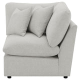 Collins Modular Corner Chair Grey