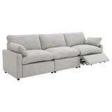 Collins Modular Power Sofa in Grey