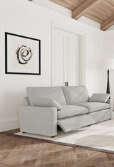 Collins Modular Power Loveseat in Grey