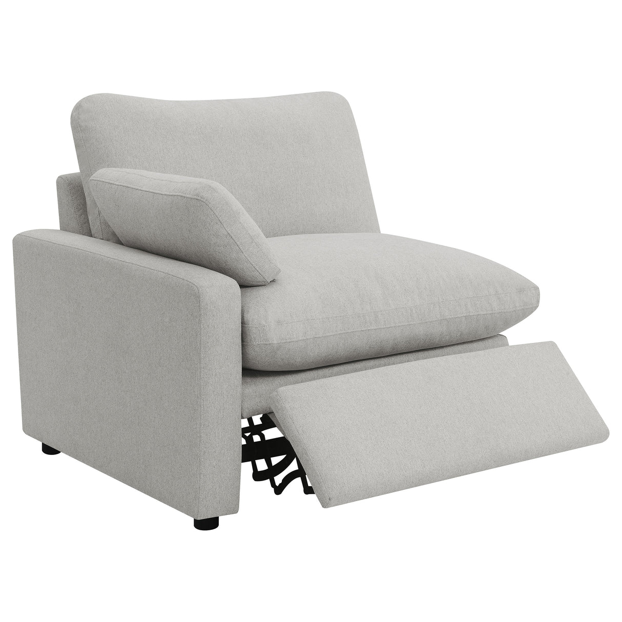 Collins Modular Power Loveseat in Grey