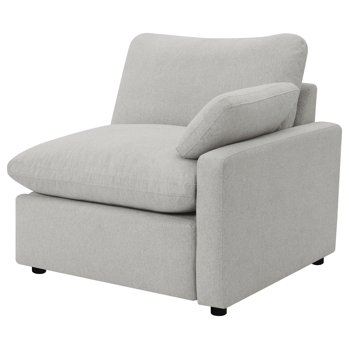 Collins Modular Power Loveseat in Grey